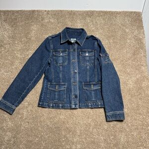 Jones New York Sport Blue Denim Jacket